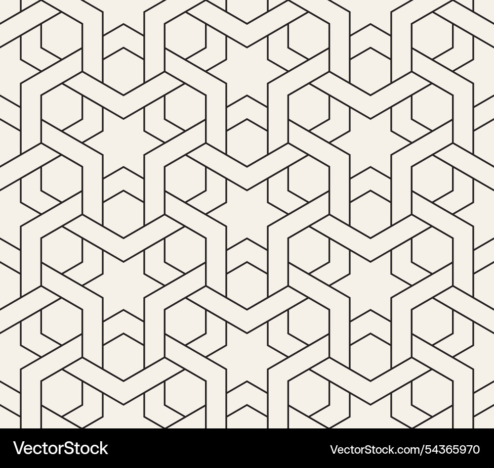Geometric Repeating Pattern Vector Image