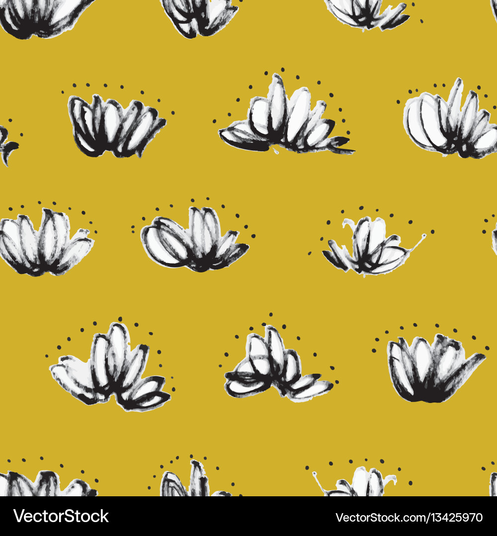 Random Marker Scribble Pattern Vector Image