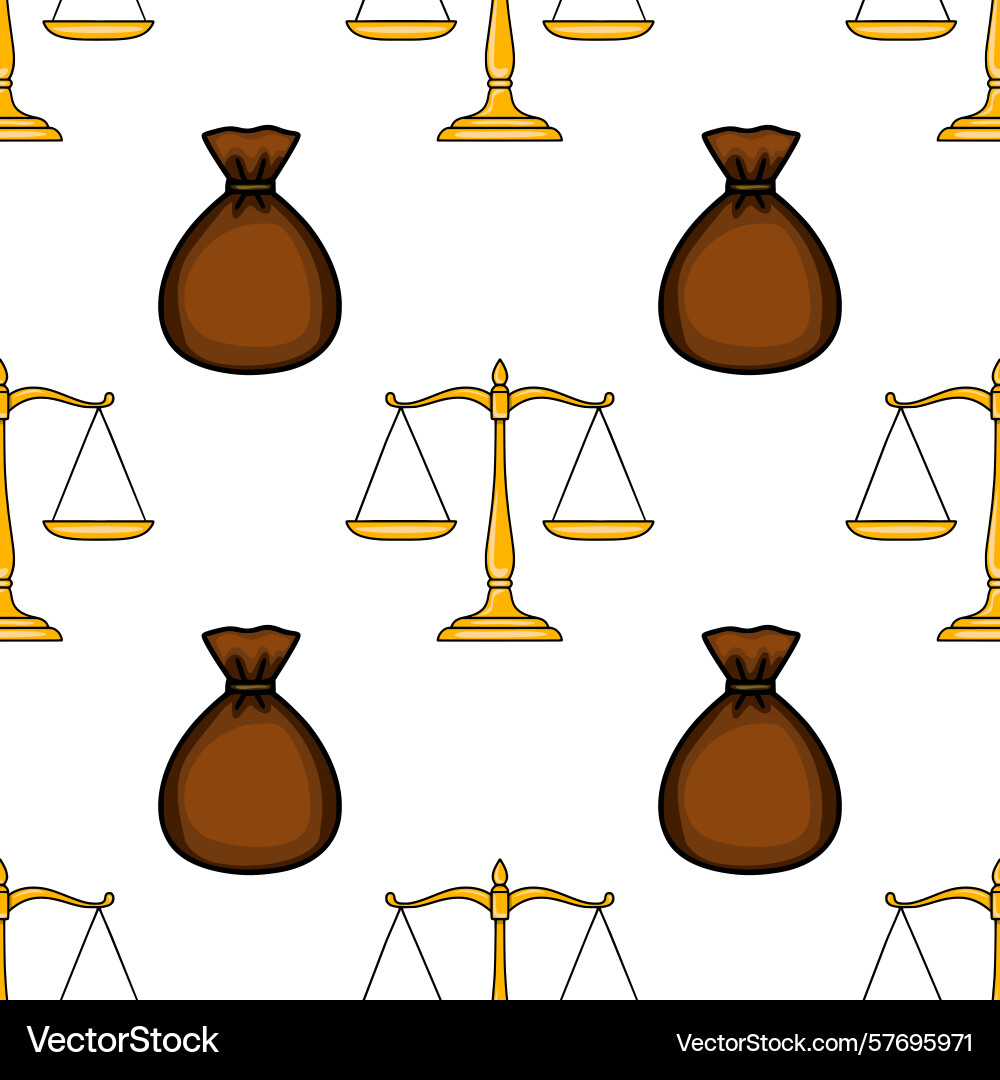 Seamless pattern featuring alternating of golden Seamless pattern featuring alternating of golden Vector Image