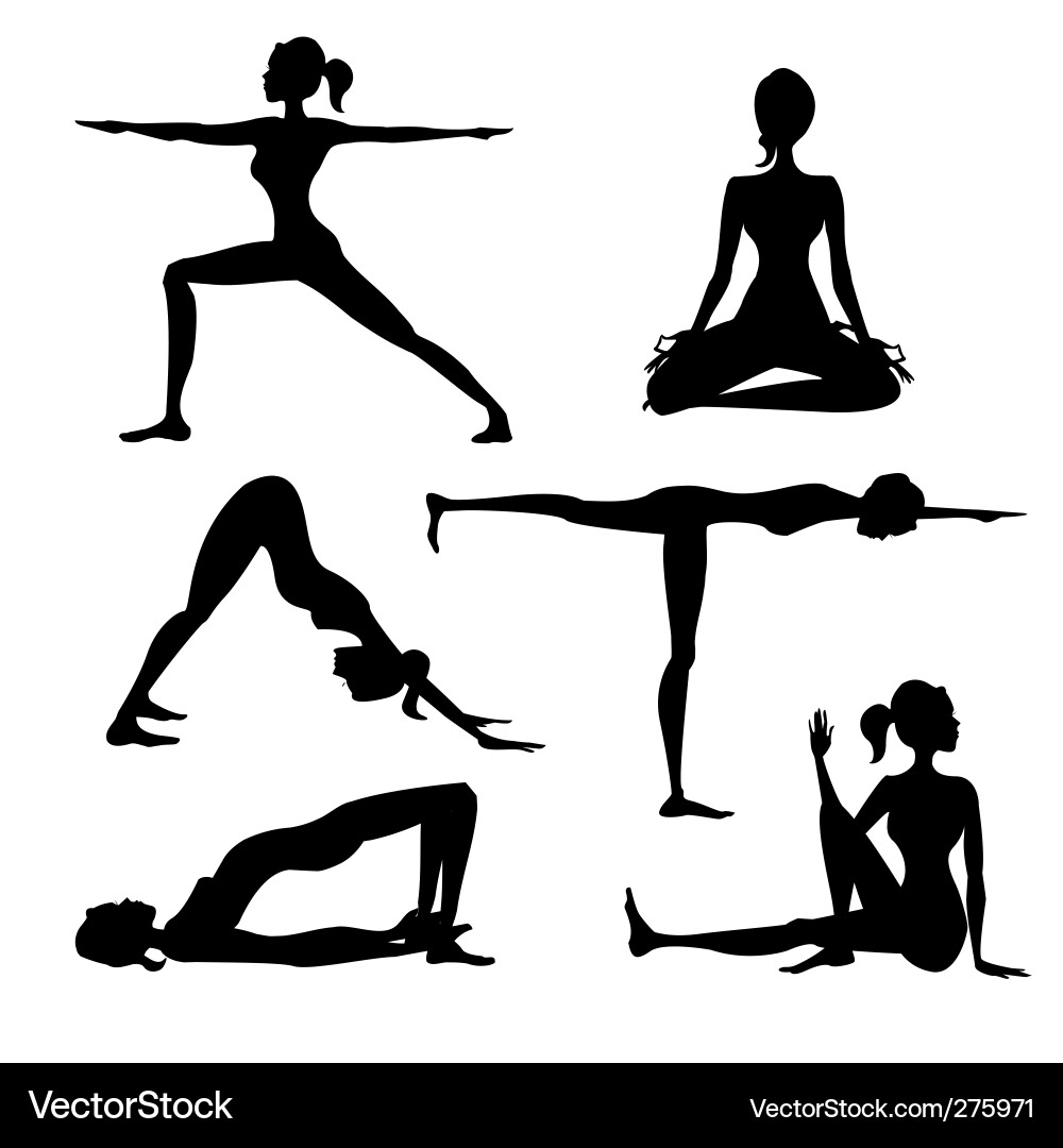 Yoga Royalty Free Vector Image - VectorStock