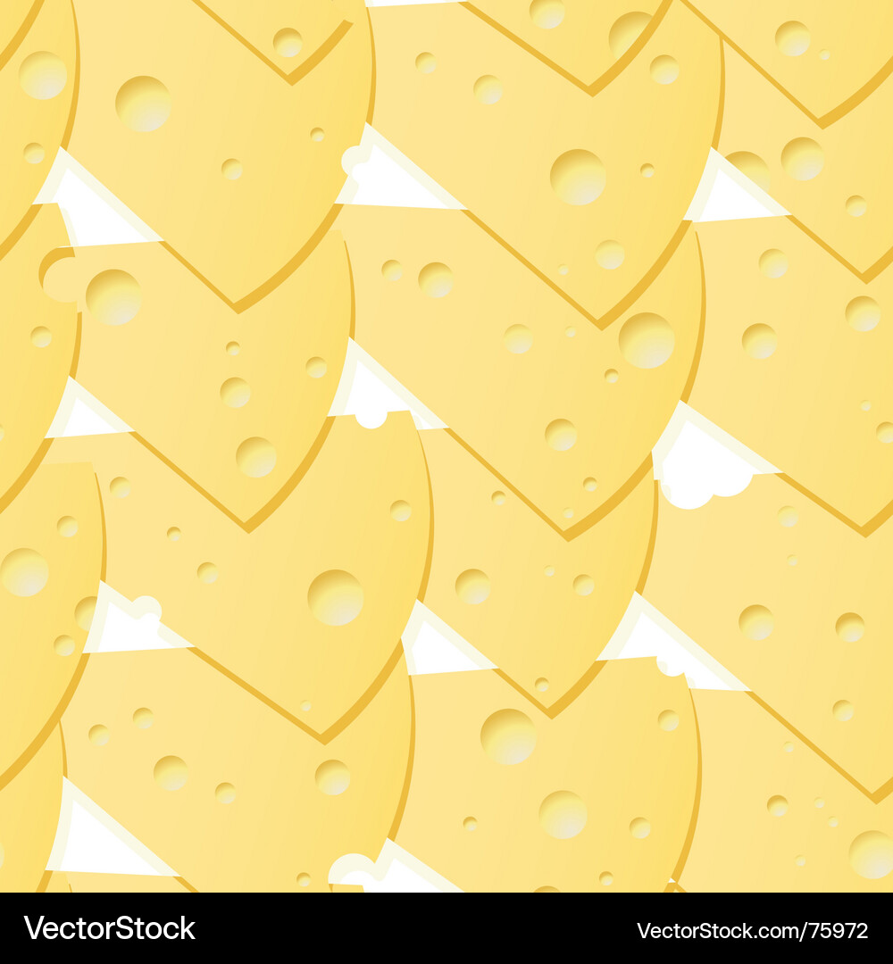 Abstract cheese background Vector Image