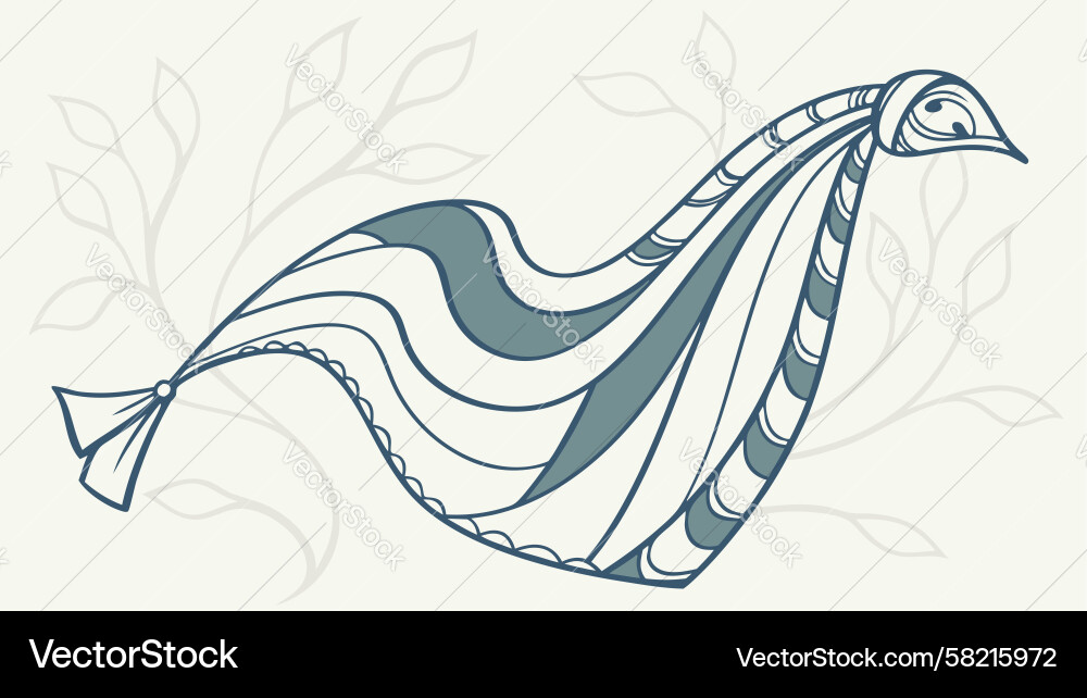 Fluid Ribbon Pattern Vector Image