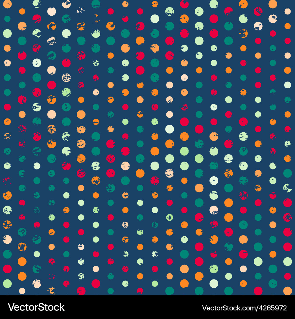 Grunge Points Pattern vector image