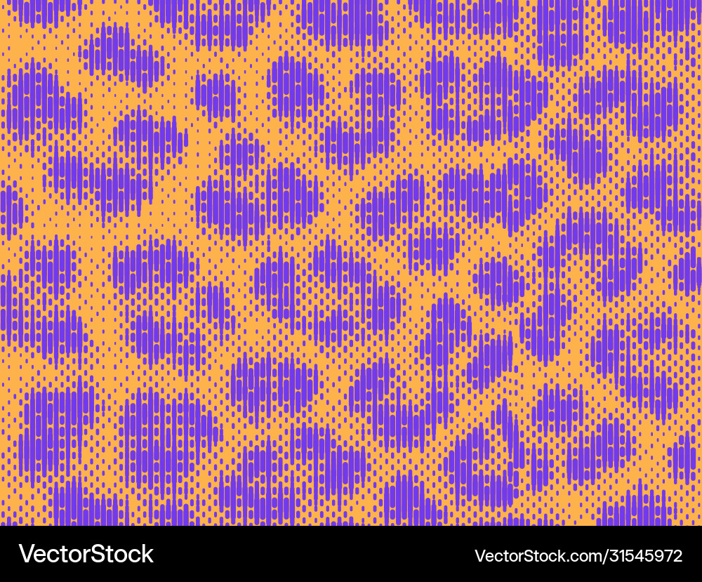 Leopard pixel art style stains pattern design Leopard pixel art style stains pattern design vector image