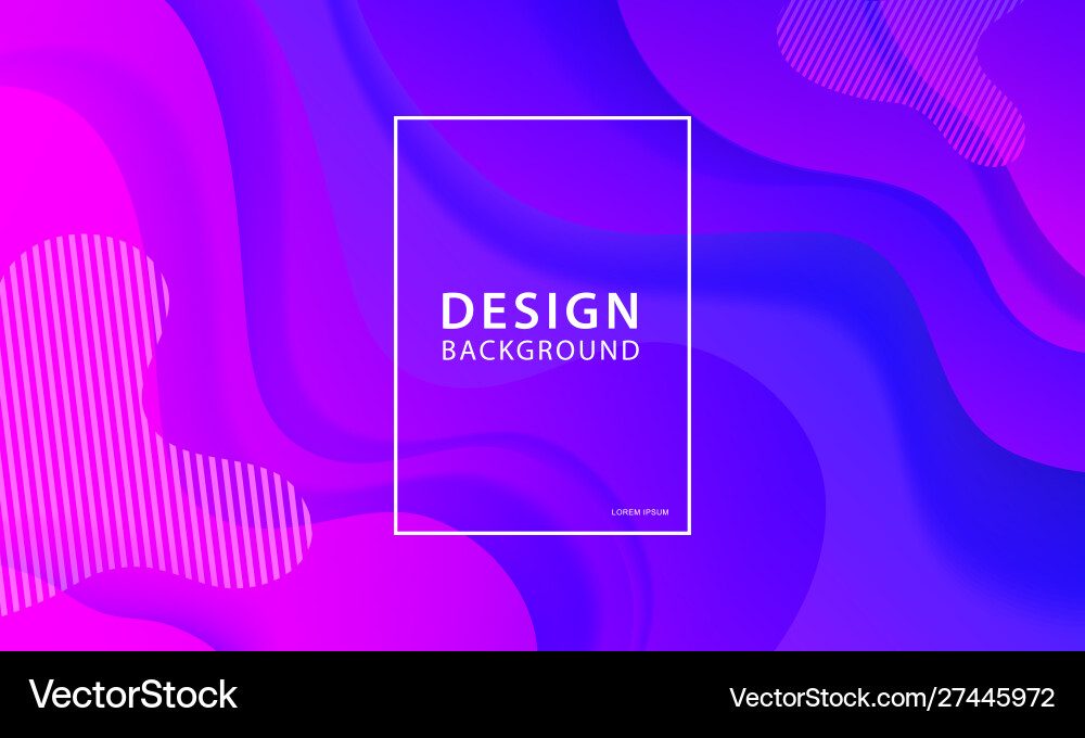 Liquid Shape Gradient Background vector image