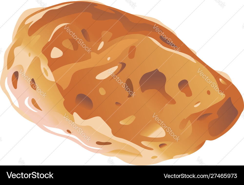 Asteroid isolated Asteroid isolated vector image