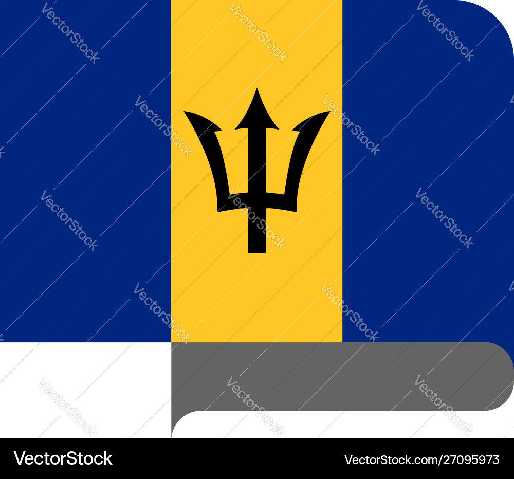 Flag horizontal shape pointer for world map Flag horizontal shape pointer for world map vector image