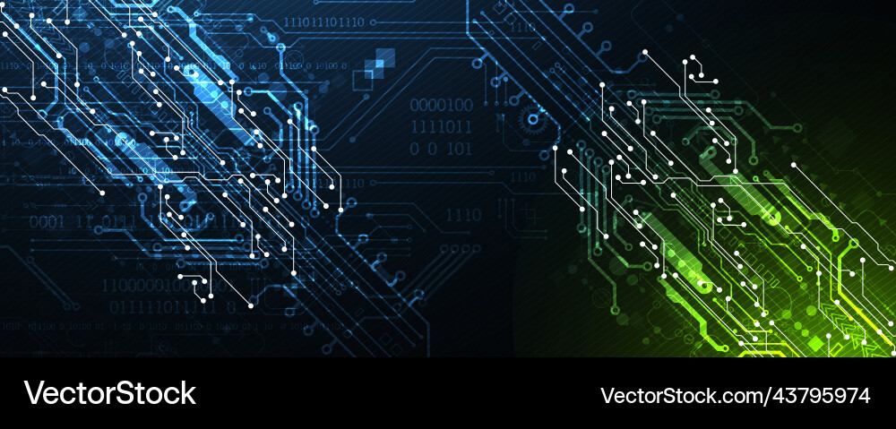 Abstract background on technological Royalty Free Vector