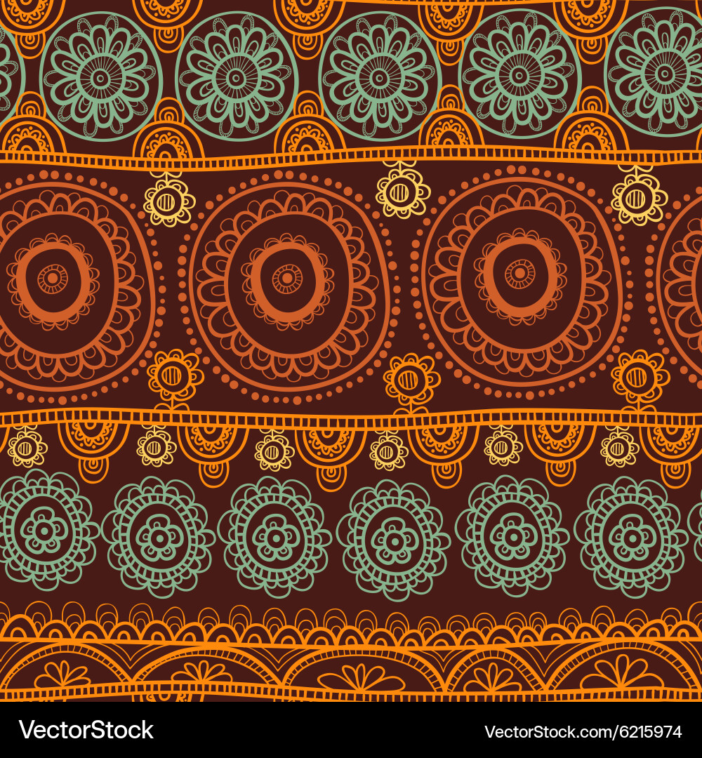 Intricate Circle Pattern Background vector image
