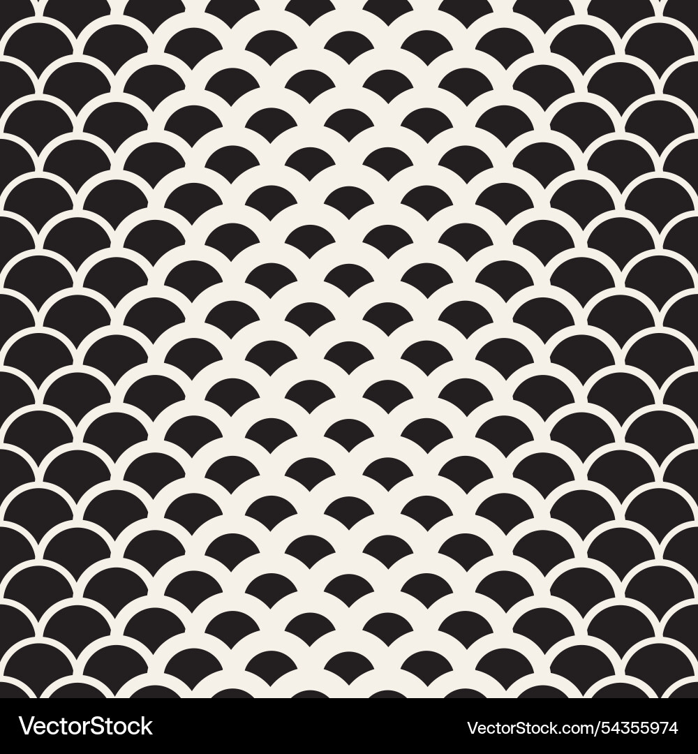 Seamless pattern repeating geometric elements vector image