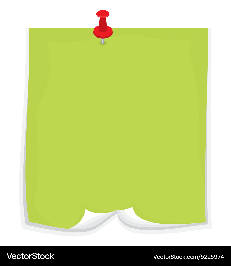 Sticky note5 resize vector image
