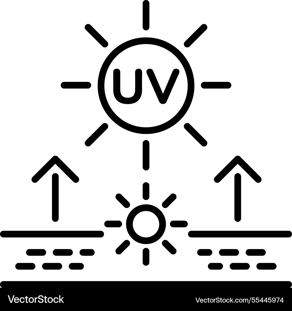 Uv index Vector Image