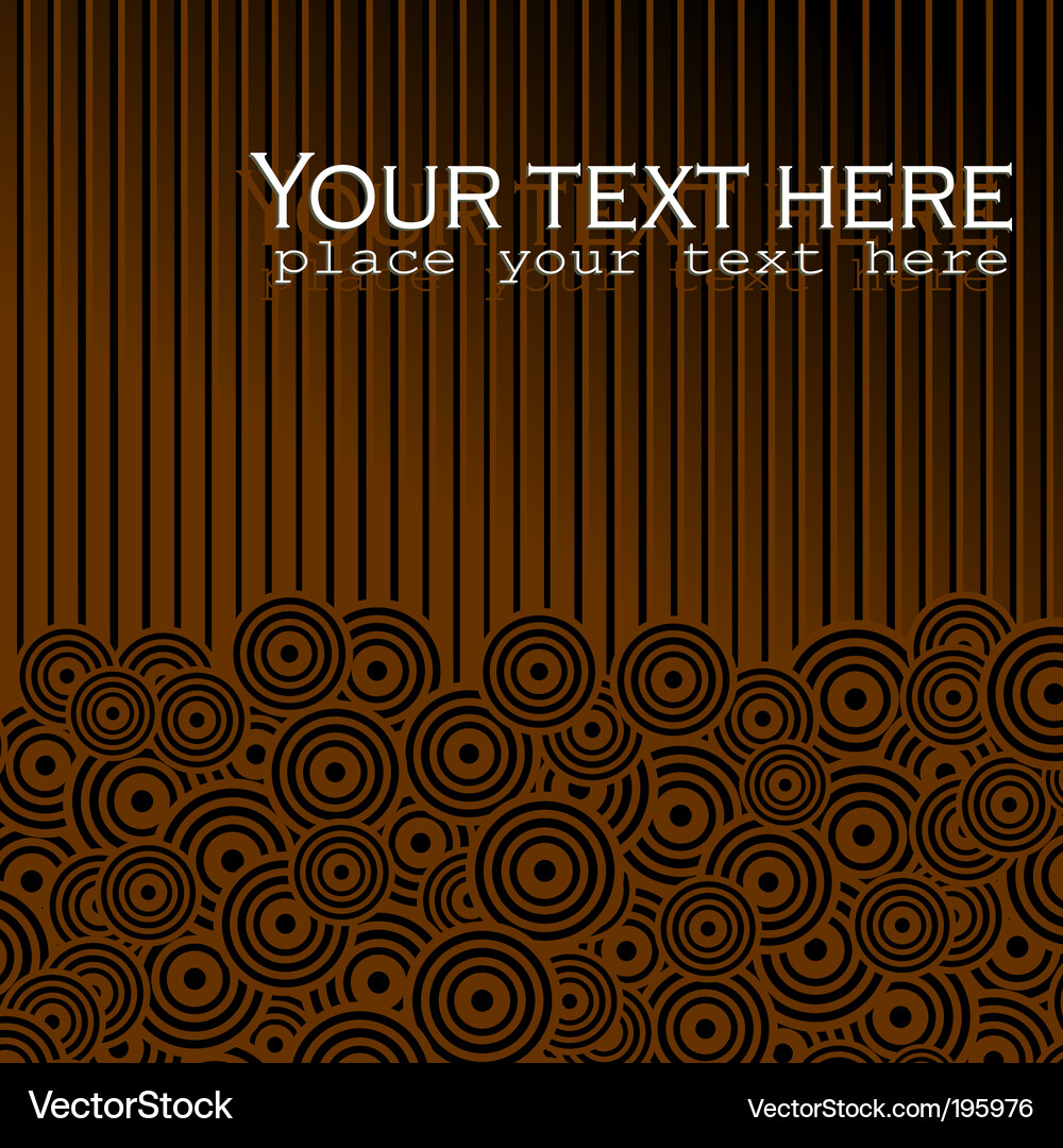 Chocolate Pattern Background Vector Image