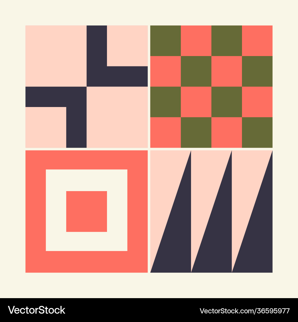 Abstract geometry pattern artwork Abstract geometry pattern artwork vector image