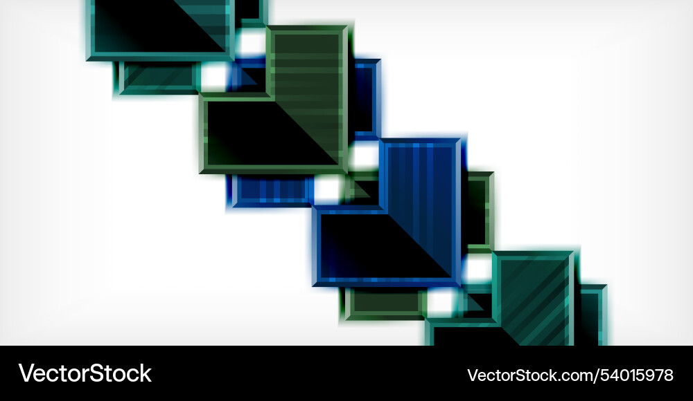 Arrow symbols created with 3d effects and line Vector Image