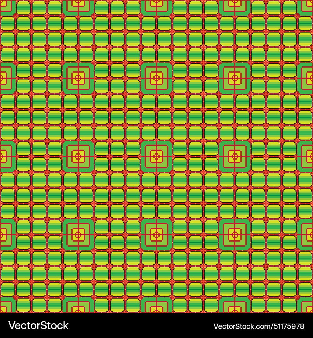 Pixel art style pattern 03 Pixel art style pattern 03 vector image