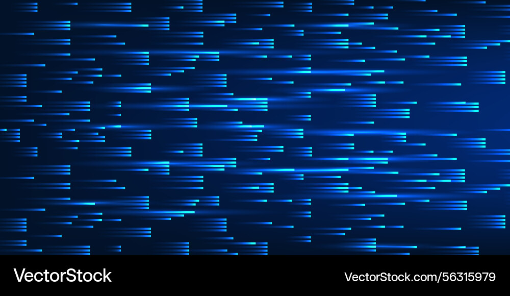 Computing technology with forward lines conveys vector image