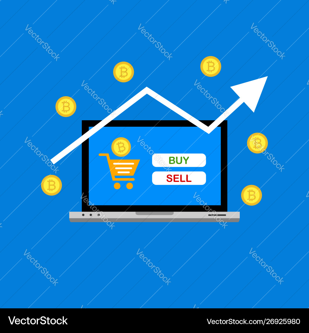 Blockchain scheme mining crypto currency server Blockchain scheme mining crypto currency server vector image