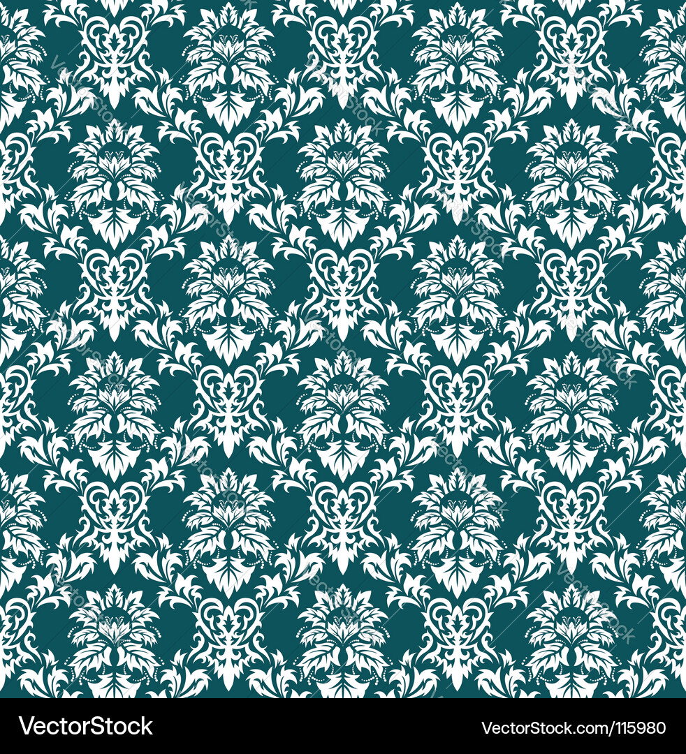 Damask pattern Vector Image