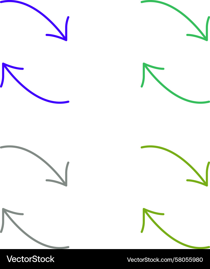 Recycled Arrows Circular Pattern Vector Image