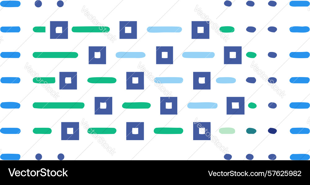 Abstract grid pattern connected elements design vector image