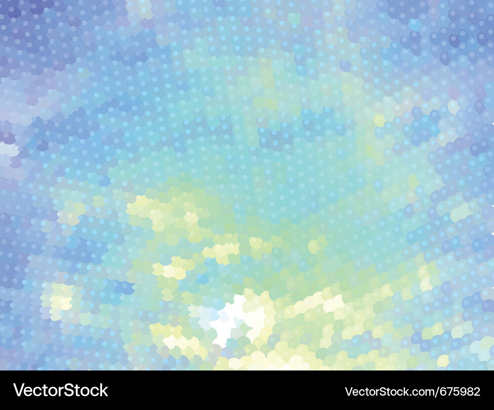 Gradient Bubble Pattern Vector Image