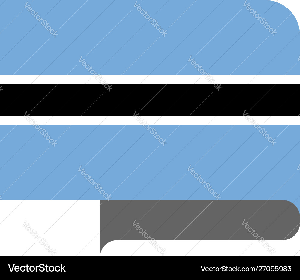 Flag horizontal shape pointer for world map Flag horizontal shape pointer for world map vector image