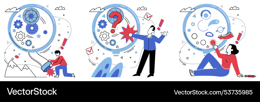 Deep reflection motivation finds its source Deep reflection motivation finds its source vector image