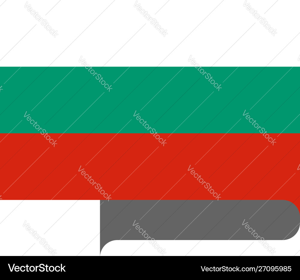 Flag horizontal shape pointer for world map Flag horizontal shape pointer for world map vector image
