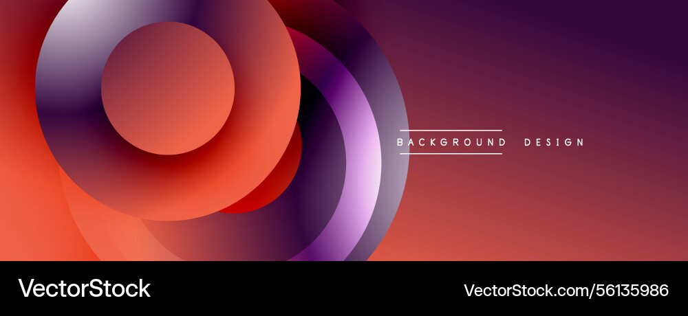 Abstract design features overlapping circles Abstract design features overlapping circles vector image