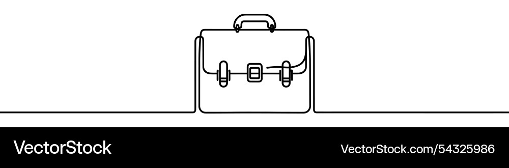 Continuous line drawing representing a business Continuous line drawing representing a business vector image