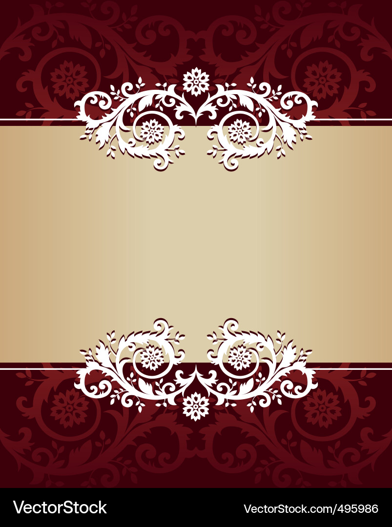 Elegantes Blumen-Banner Vektorbild