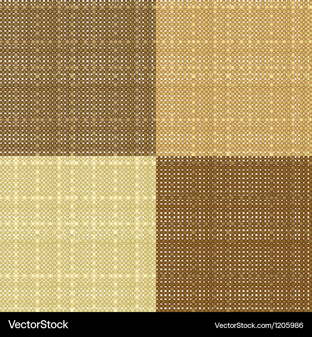 Rustic Hessian Sackcloth Texture Vector Image