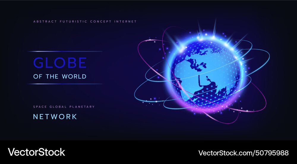 Globe world digit earth map 3d connect network Globe world digit earth map 3d connect network vector image