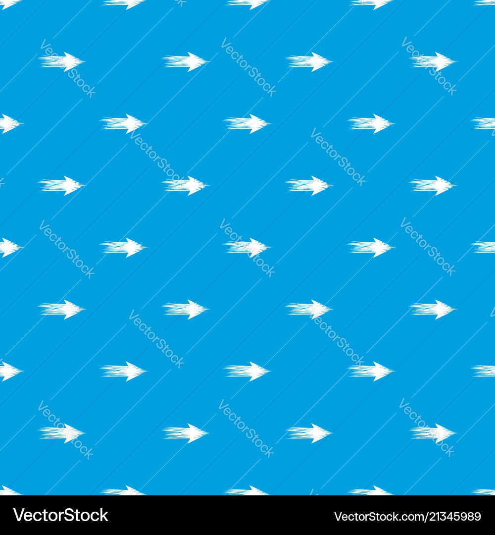 Linear abstract arrow pattern seamless blue Linear abstract arrow pattern seamless blue vector image