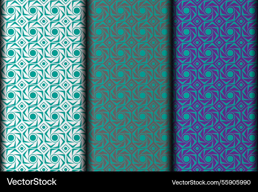 Pattern design element vector image