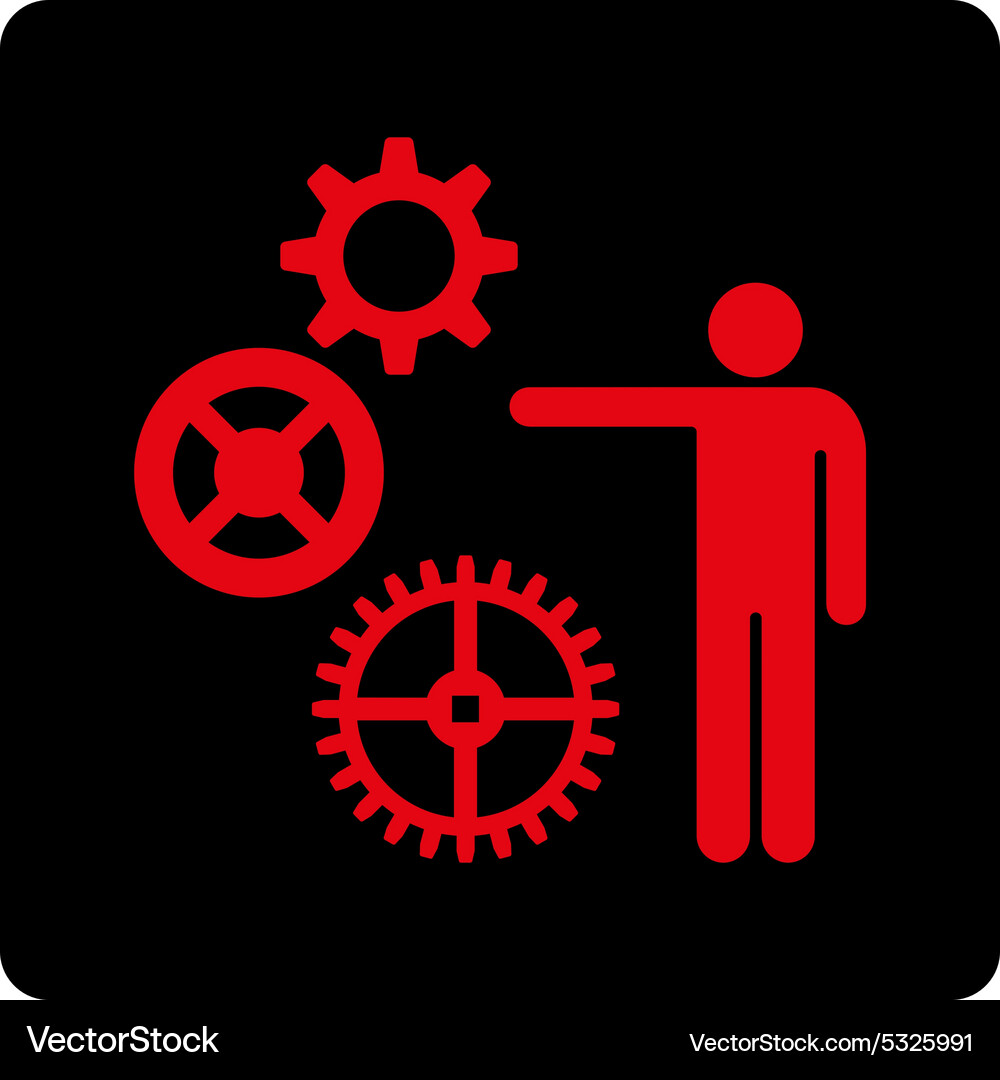 Project icon from commerce buttons overcolor set Vector Image