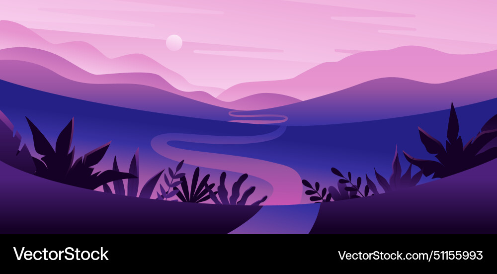 In flat simple style with copy space for text In flat simple style with copy space for text vector image