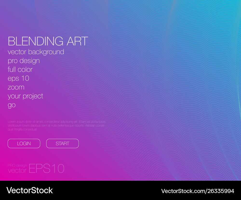 Abstract blend background template for web site Abstract blend background template for web site Vector Image