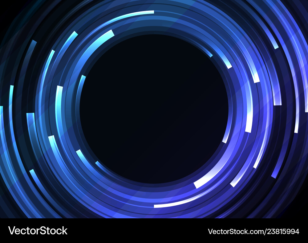 Abstract Circle Layer Background Vector Image
