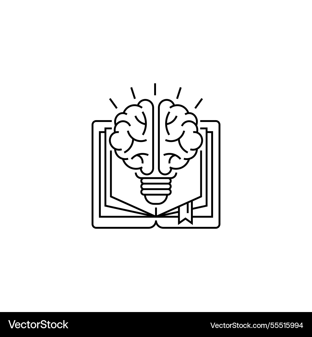 Skill upgrade line icon linear style sign Vector Image