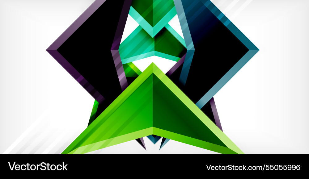 Arrows with 3d effect abstract background Arrows with 3d effect abstract background vector image