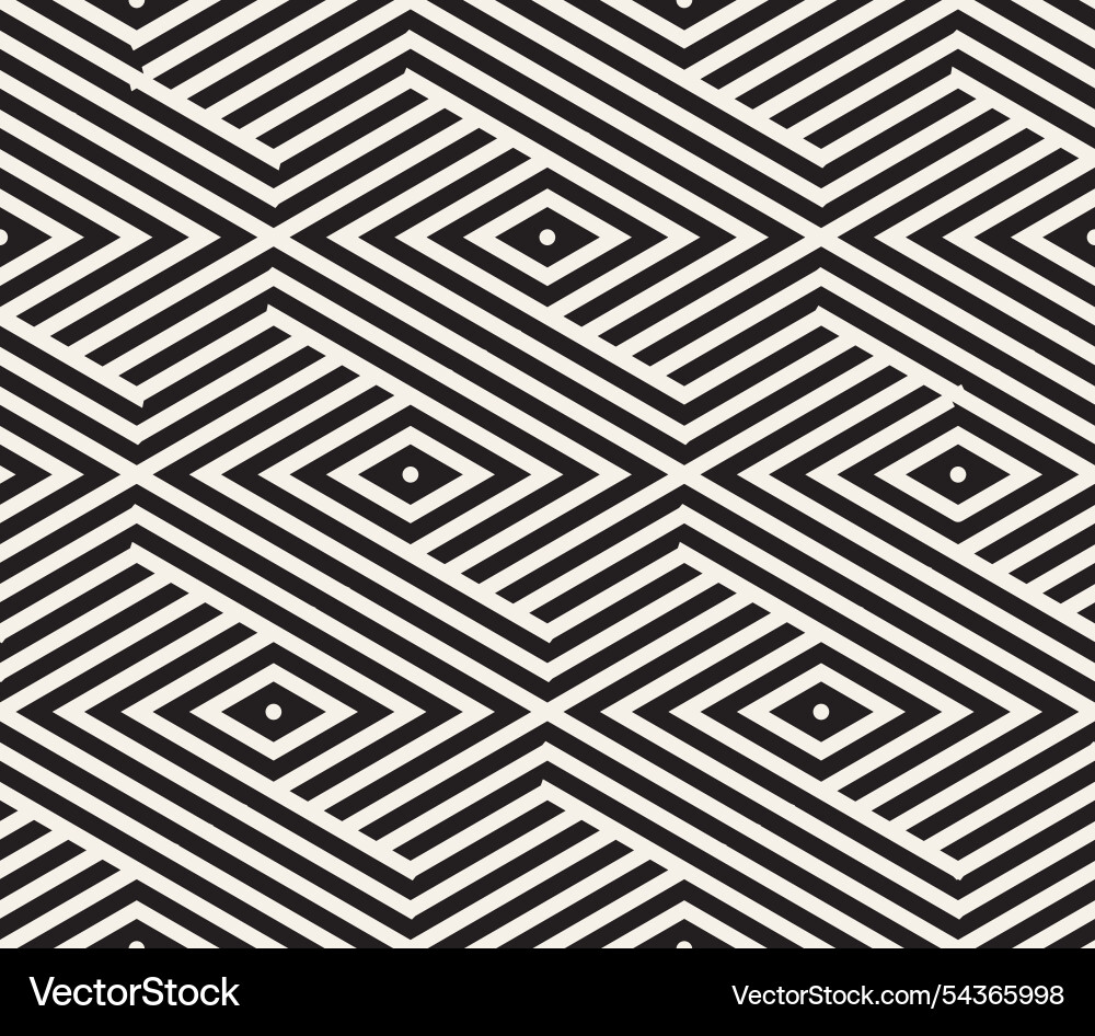 Seamless pattern repeating geometric elements Seamless pattern repeating geometric elements vector image