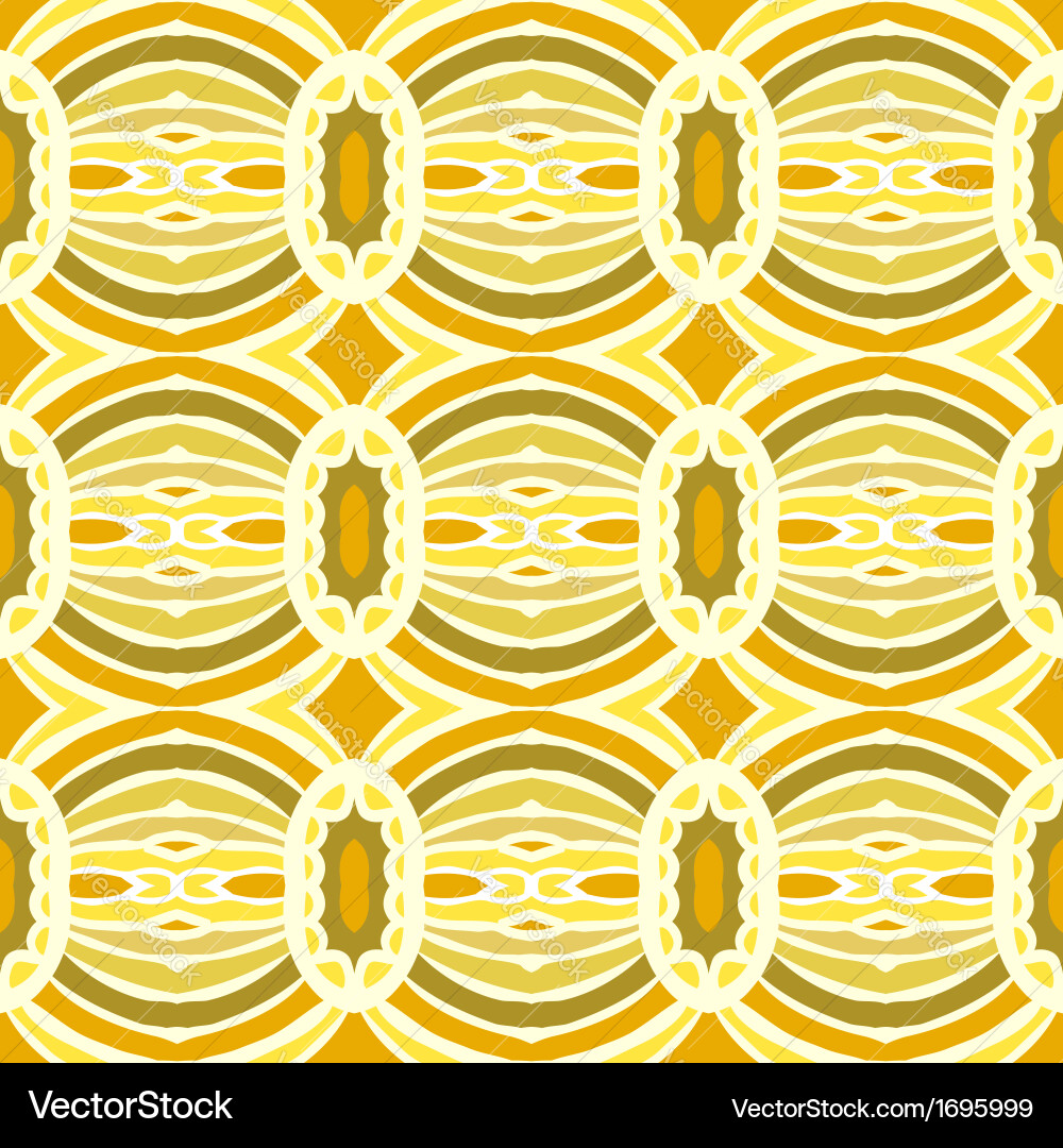 Tribal pattern with overlapping circles Vector Image