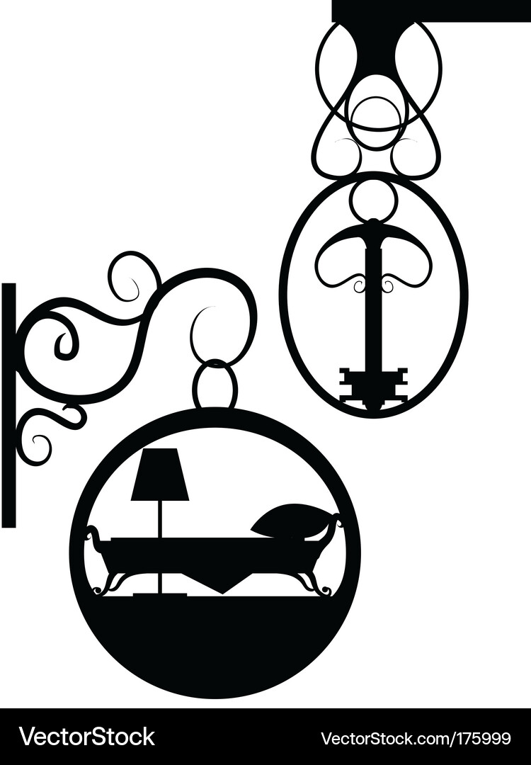 Vintage Street Sign Vector Image