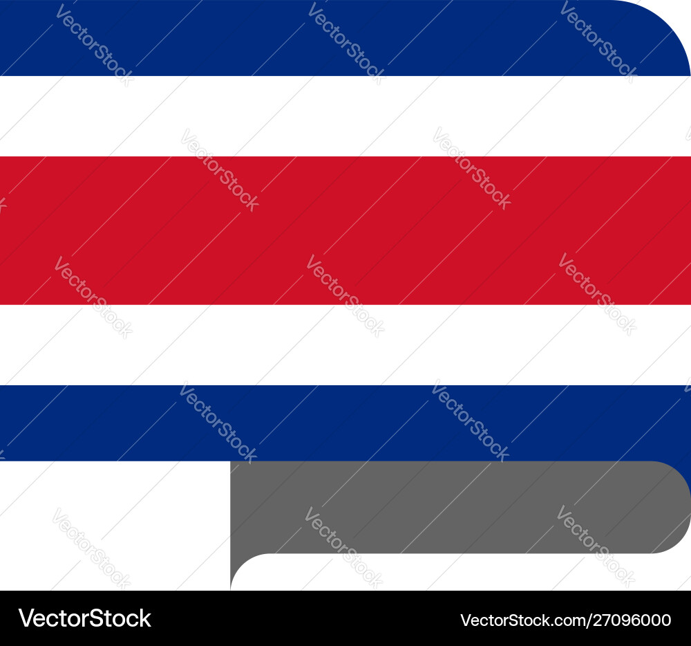 Flag horizontal shape pointer for world map Flag horizontal shape pointer for world map vector image