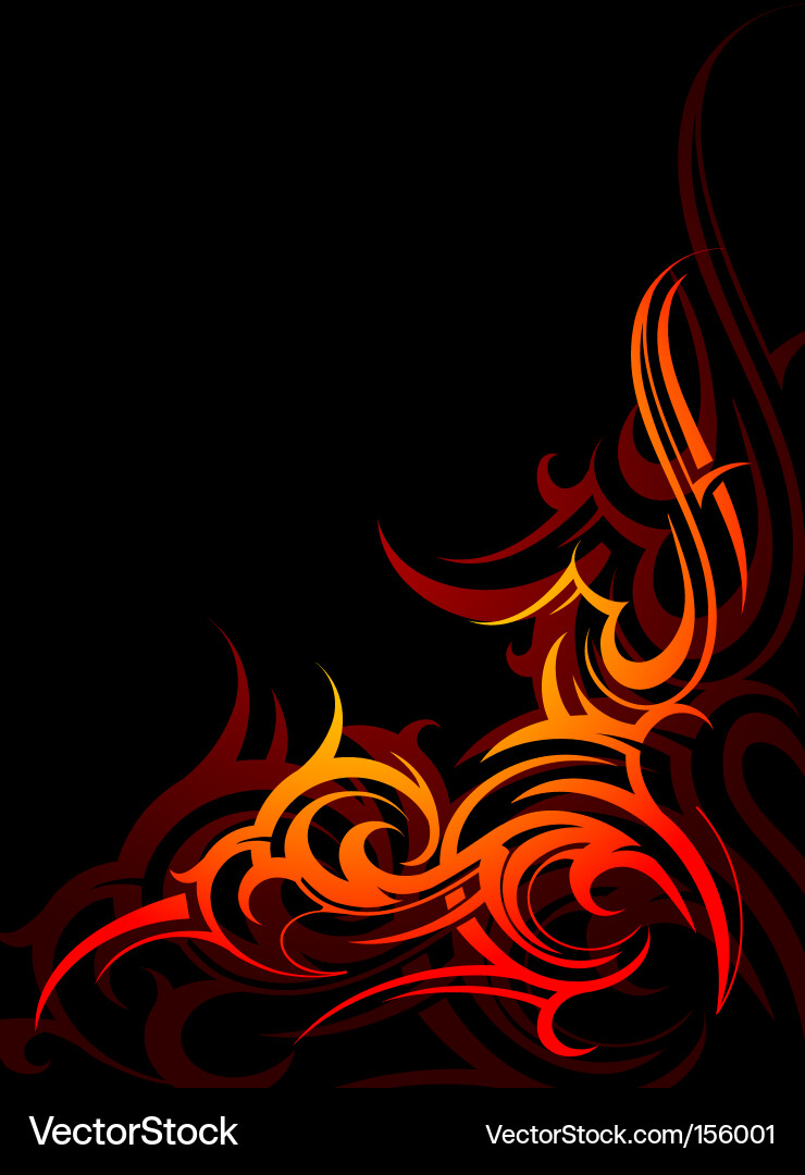 Intricate Swirl Pattern vector image