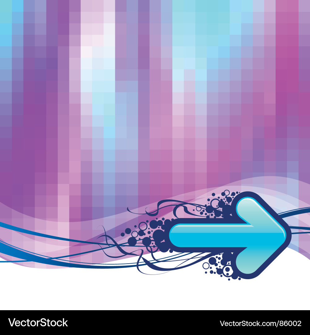 Colorful Gradient Arrows Background Vector Image