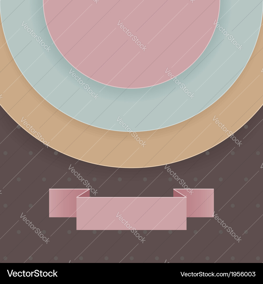 Abstract background in retro style Vector Image