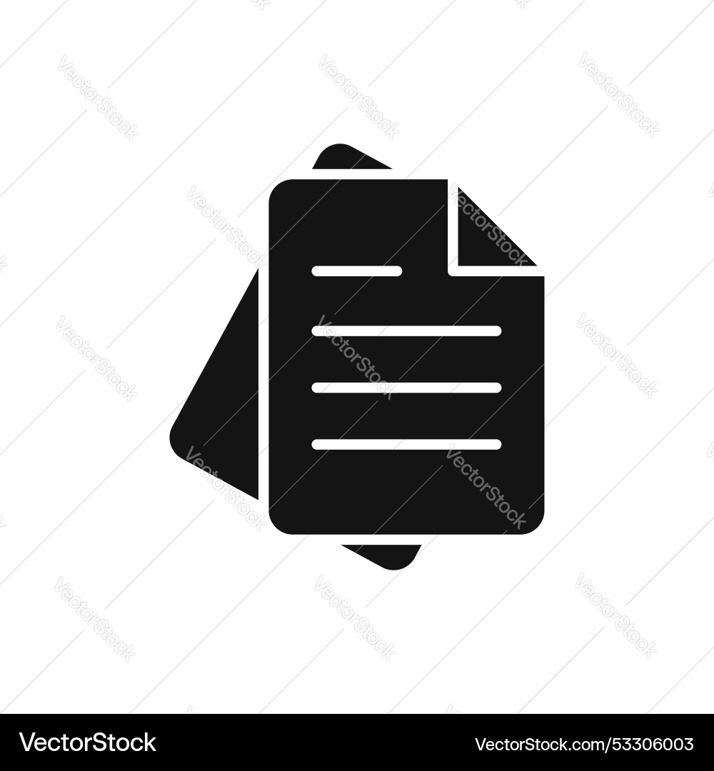 File icon set information document symbol paper File icon set information document symbol paper Vector Image